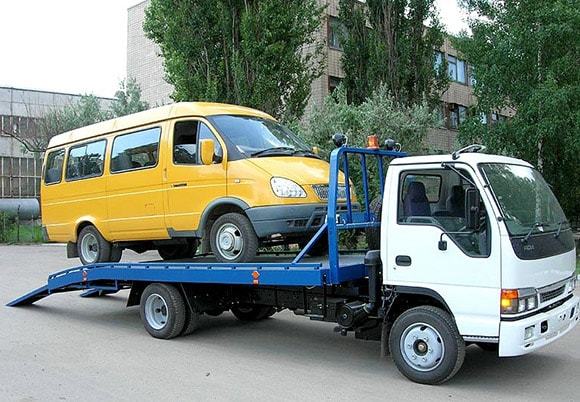 фото эвакуатор микроавтобуса в брянске